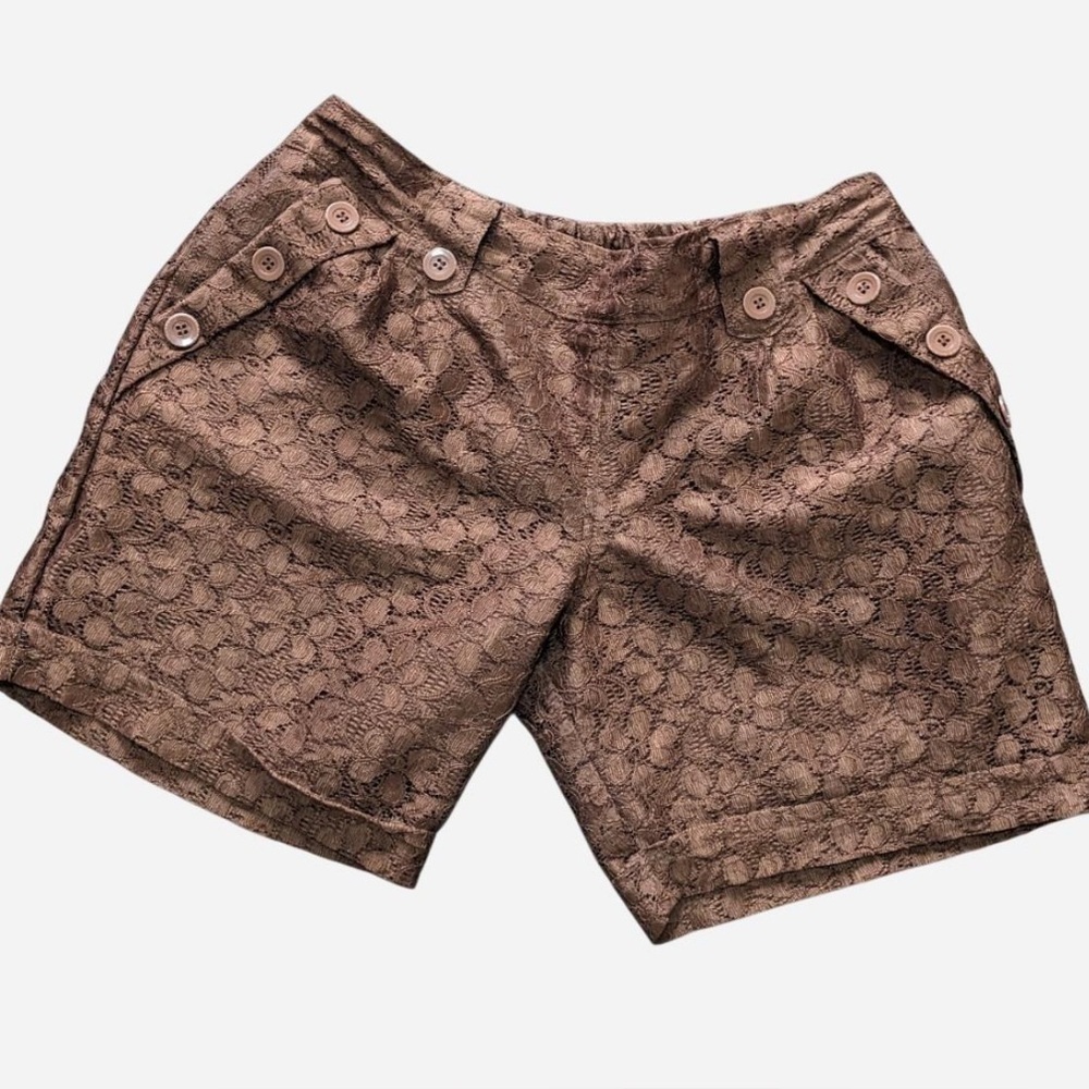 💗Brown Lace Shorts